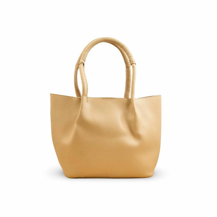 Beige Casual Shoulder Bag For Ladies P55811