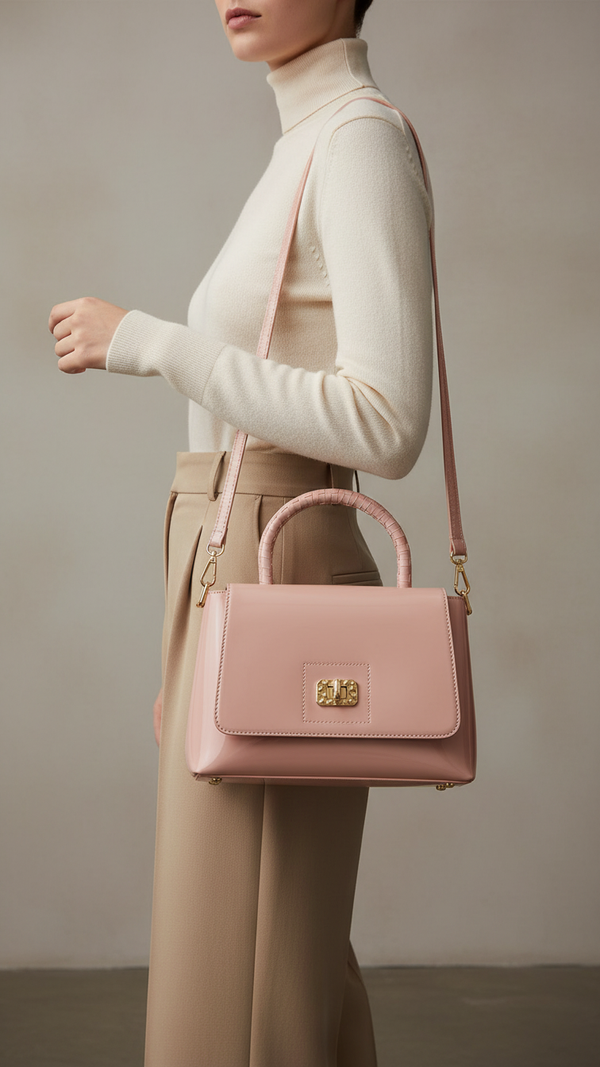 Pink Women Formal Shoulder Bag P55812