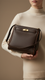 Coffee Women Formal Shoulder Bag P55814