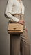 Beige Casual Shoulder Bag For Women P55817