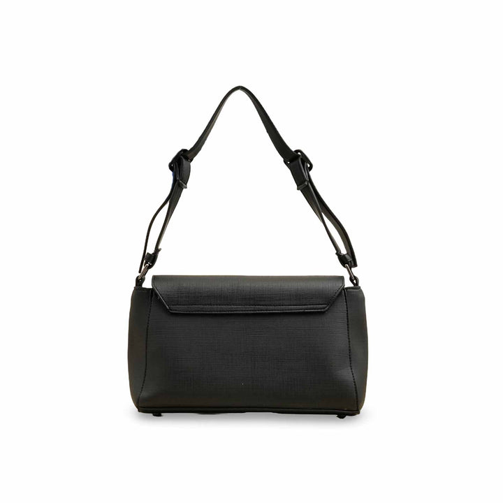 Black Casual Shoulder Bag For Women P55817