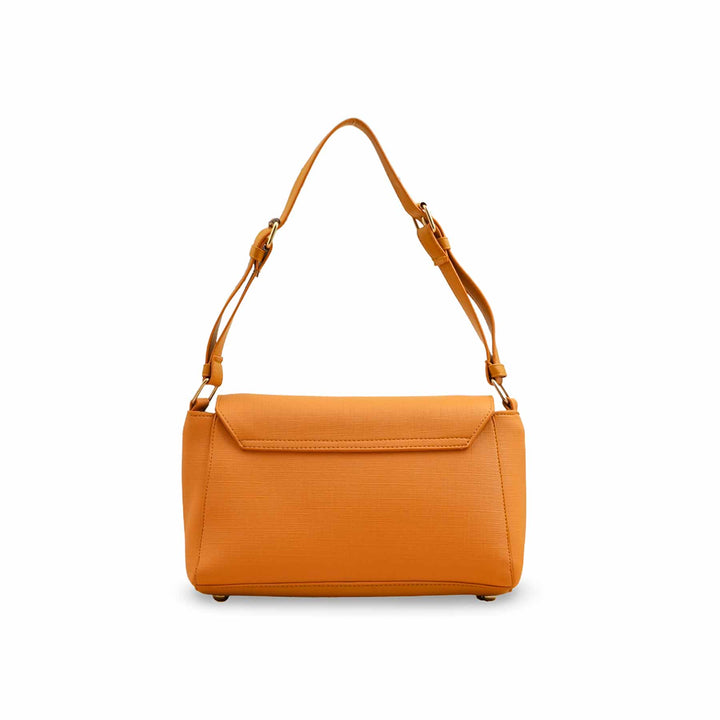 Yellow Casual Shoulder Bag For Women P55817