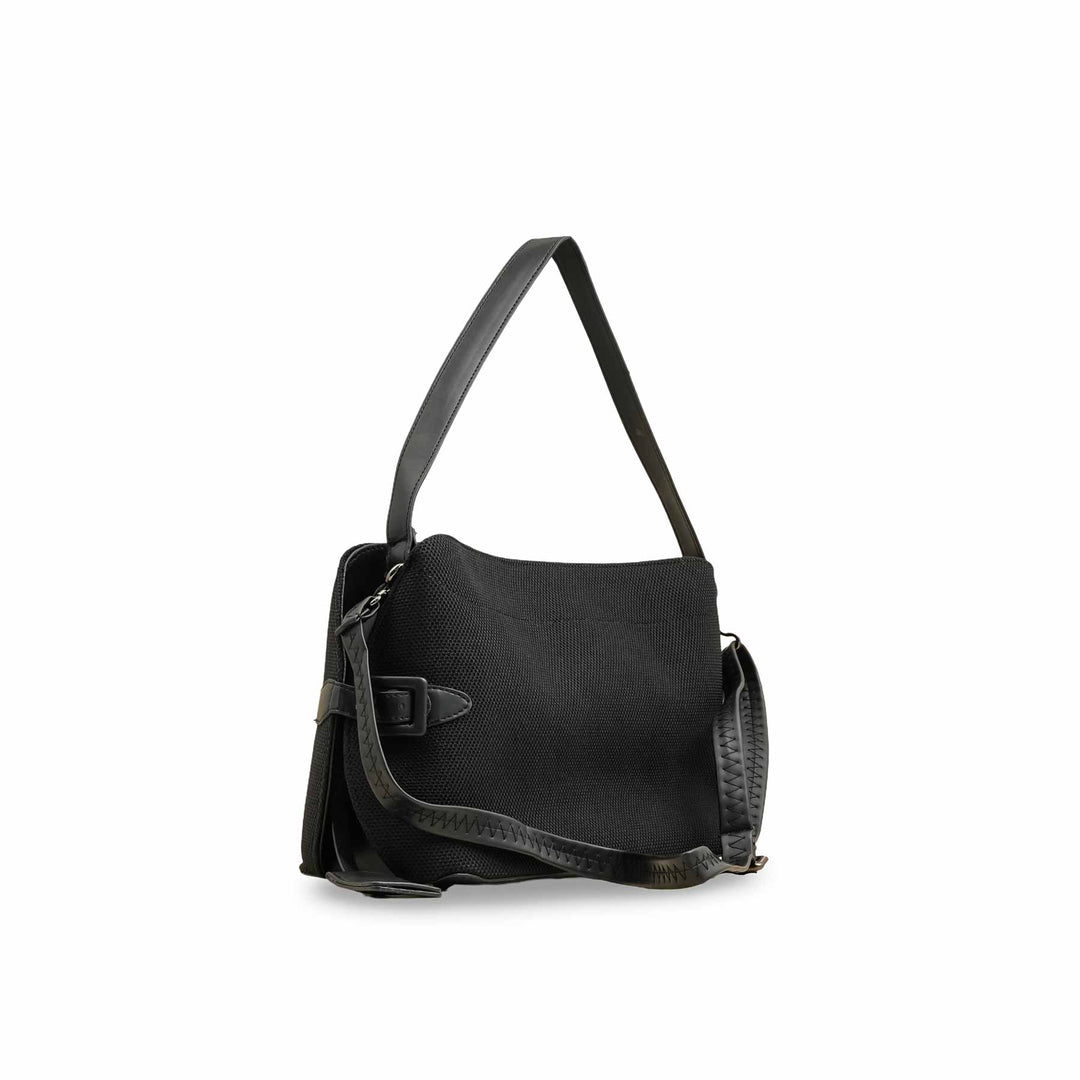 Black Casual Shoulder Bag For Women P55818