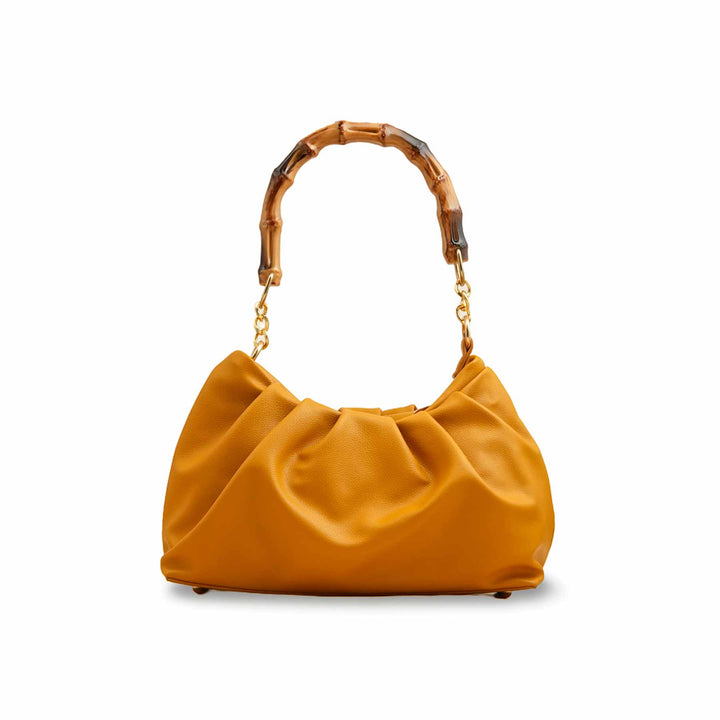 Mustard Women Formal Hand Bag P55819