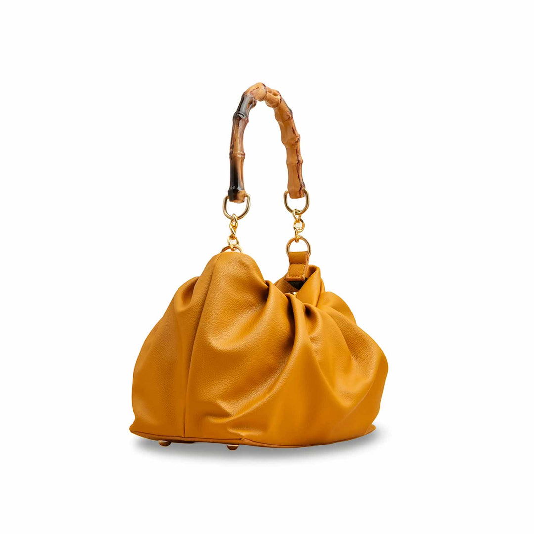 Mustard Women Formal Hand Bag P55819