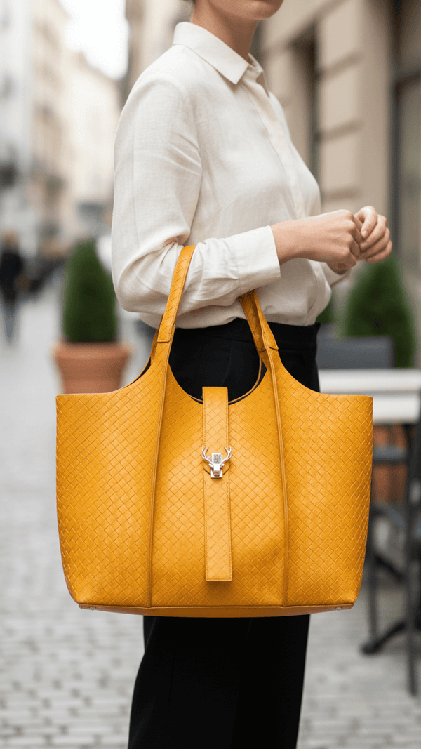 Mustard Casual Shoulder Bag For Women P55820