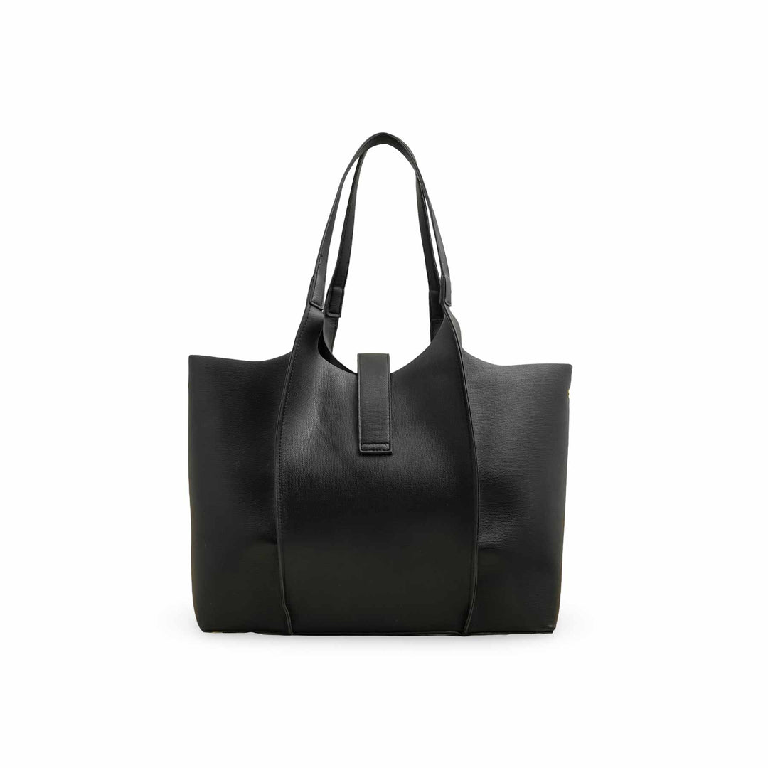 Black Casual Shoulder Bag For Women P55820