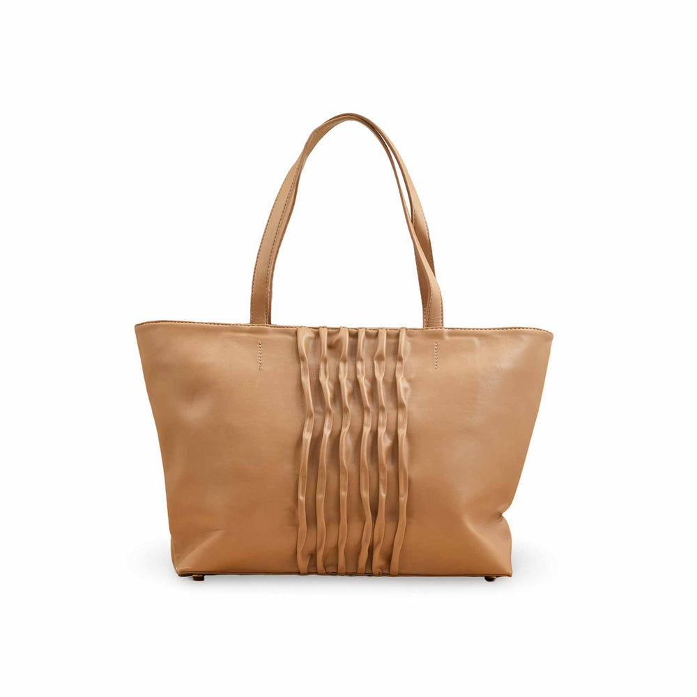 Beige Casual Shoulder Bag For Women P55822