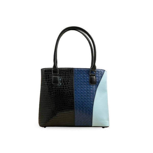 Blue Formal Hand Bag For Ladies P55824