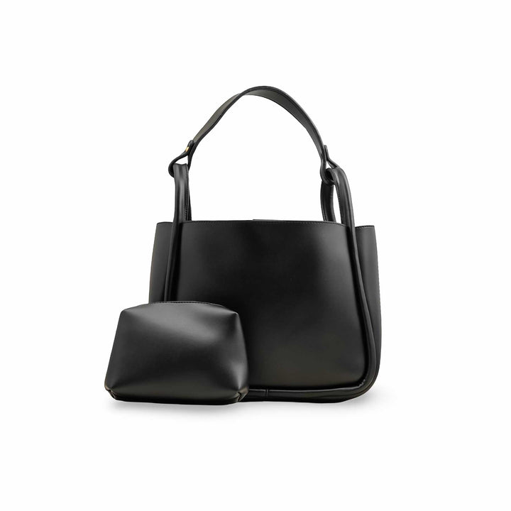 Black Casual Hand Bag For Women P55825