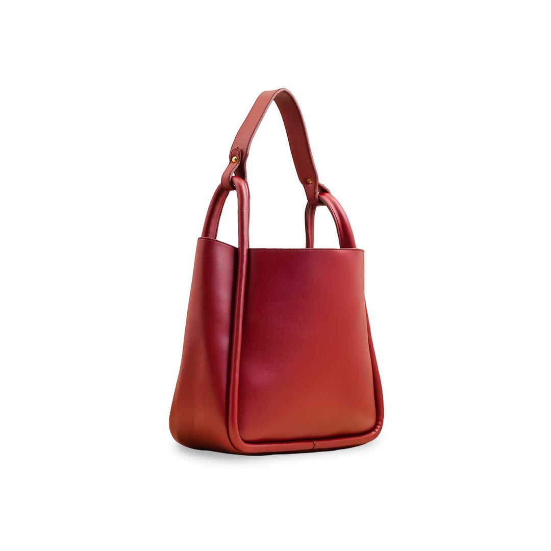 Maroon Casual Hand Bag For Women P55825