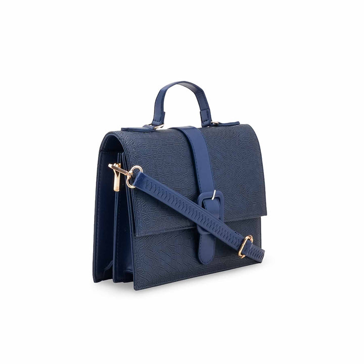 Blue Casual Shoulder Bag For Women P55826