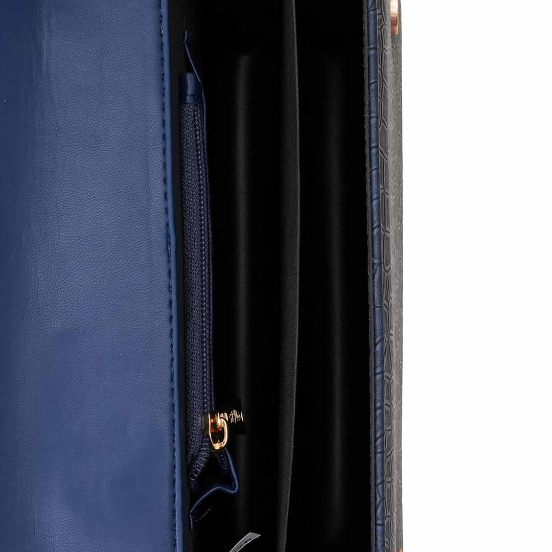 Blue Casual Shoulder Bag For Women P55826