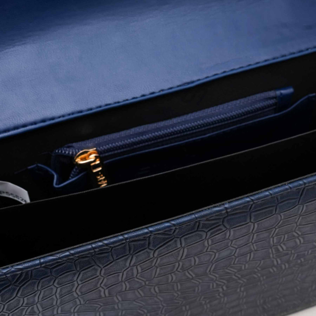 Blue Casual Shoulder Bag For Women P55826