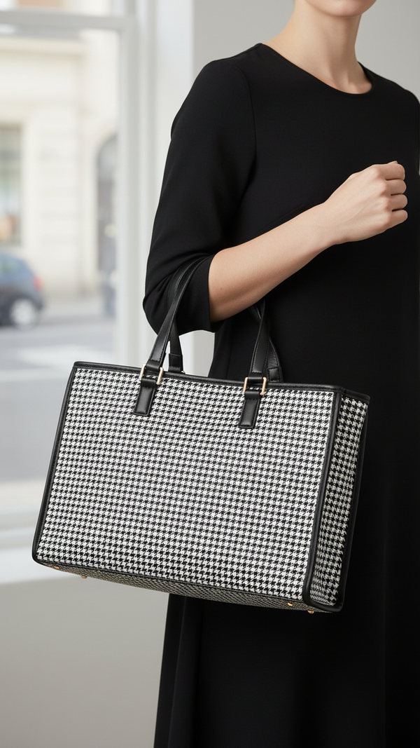 Black Casual Shoulder Bag For Women P55827