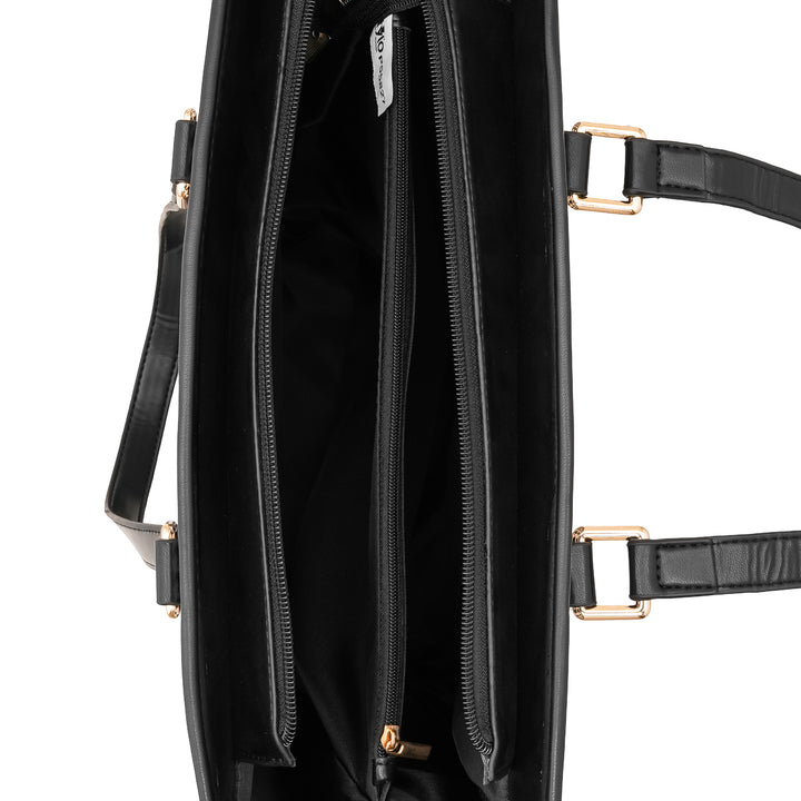 Black Casual Shoulder Bag For Women P55827