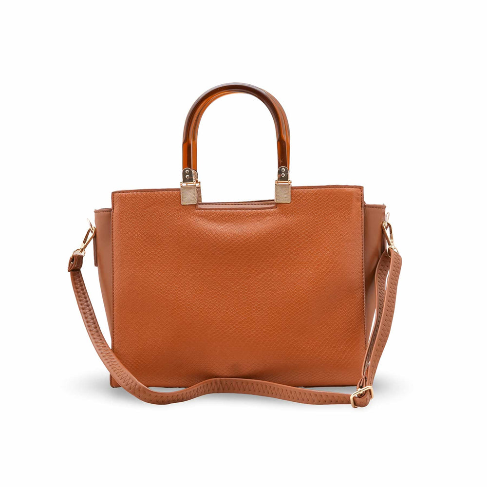 Brown Formal Hand Bag For Women P55828
