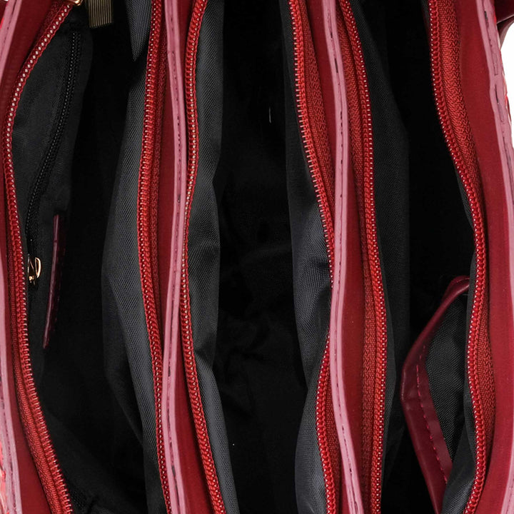 Maroon Formal Hand Bag For Women P55831