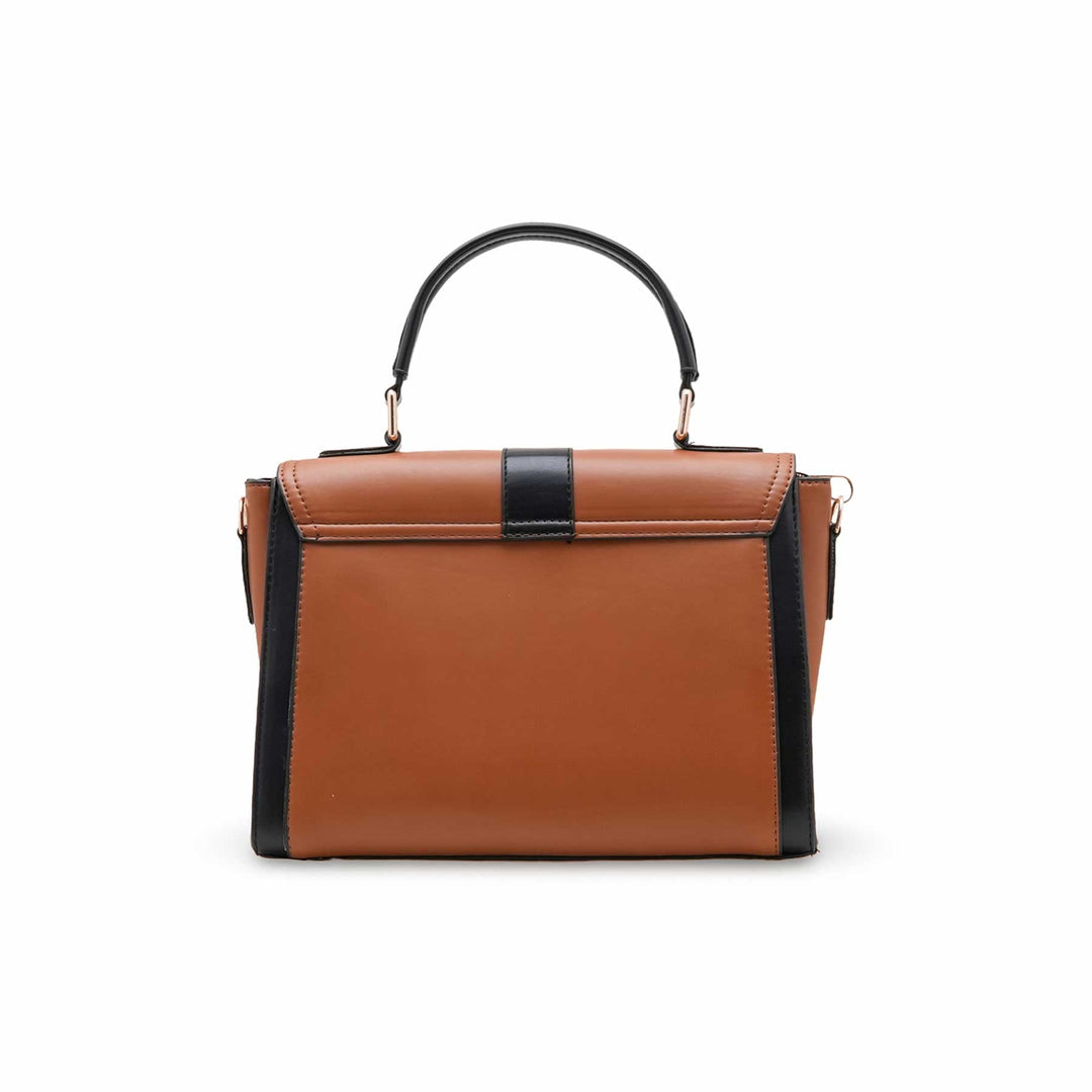 Brown Casual Hand Bag For Women P55832