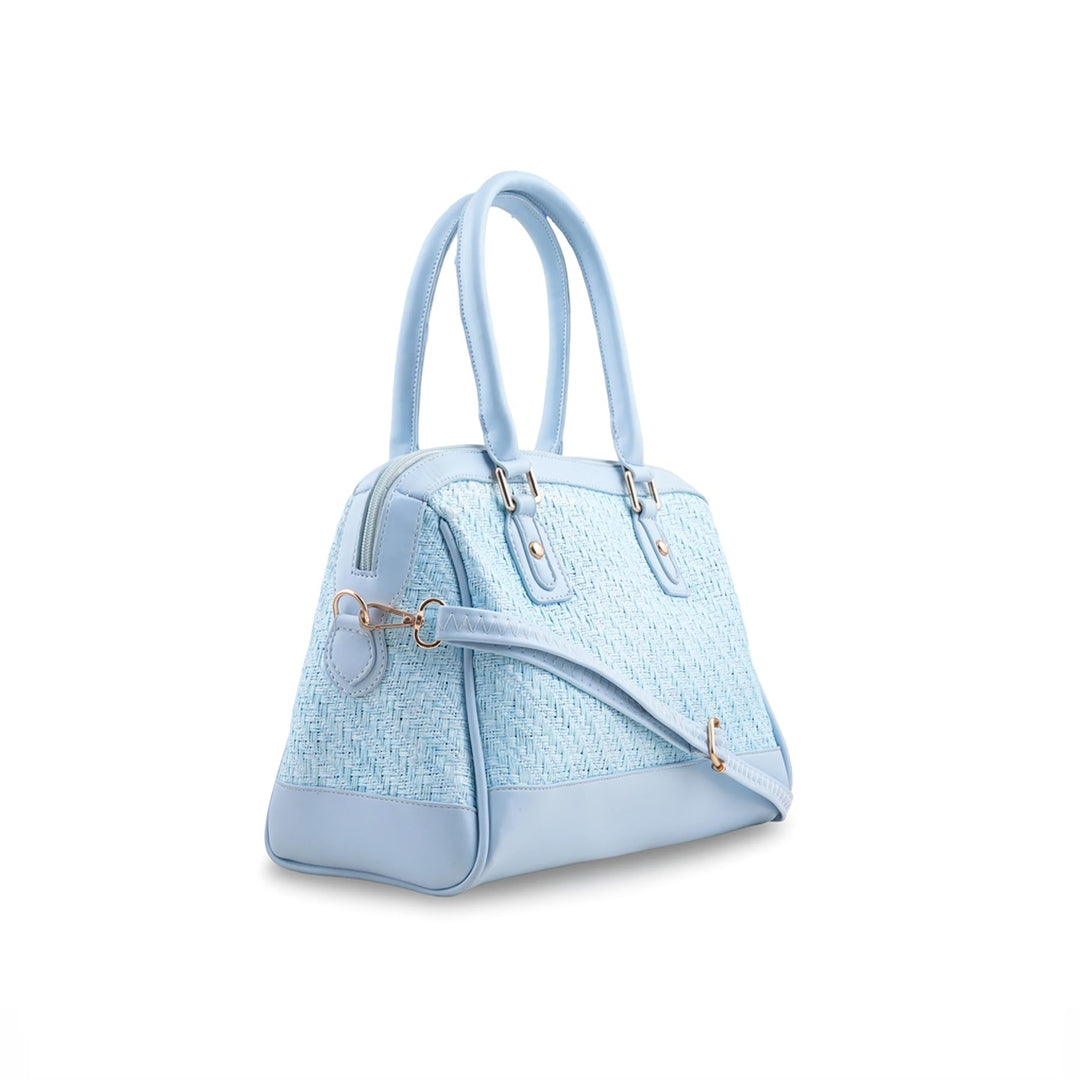 Sky Blue Casual Hand Bag For Ladies P55833