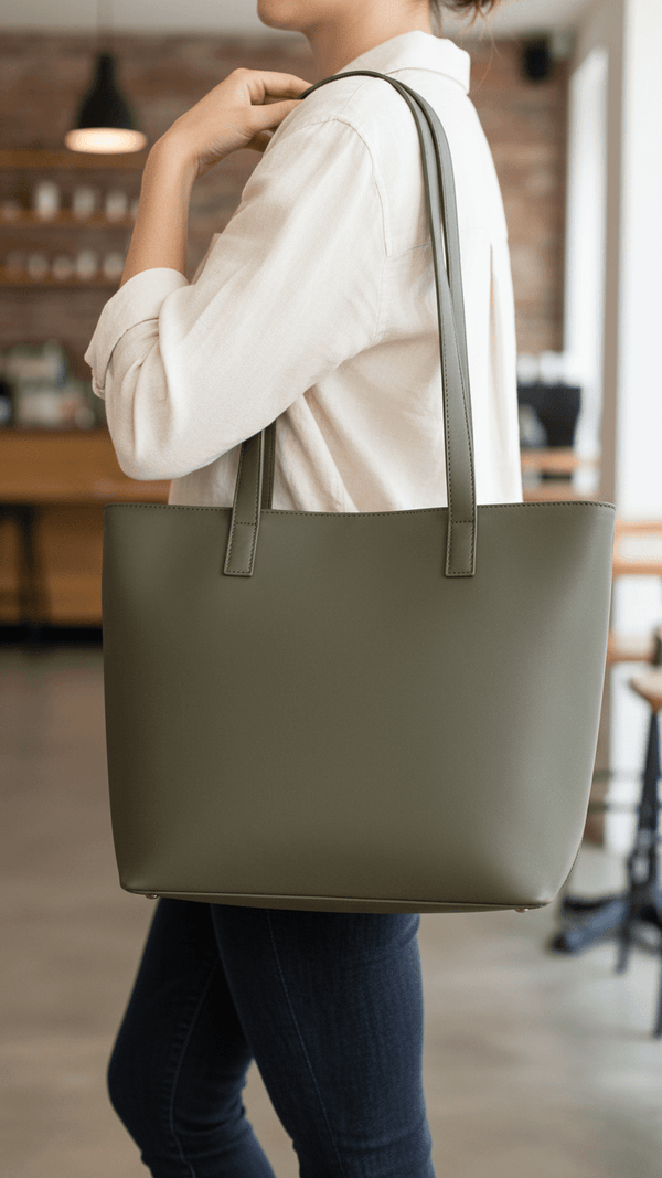 Green Casual Shoulder Bag For Women P55834