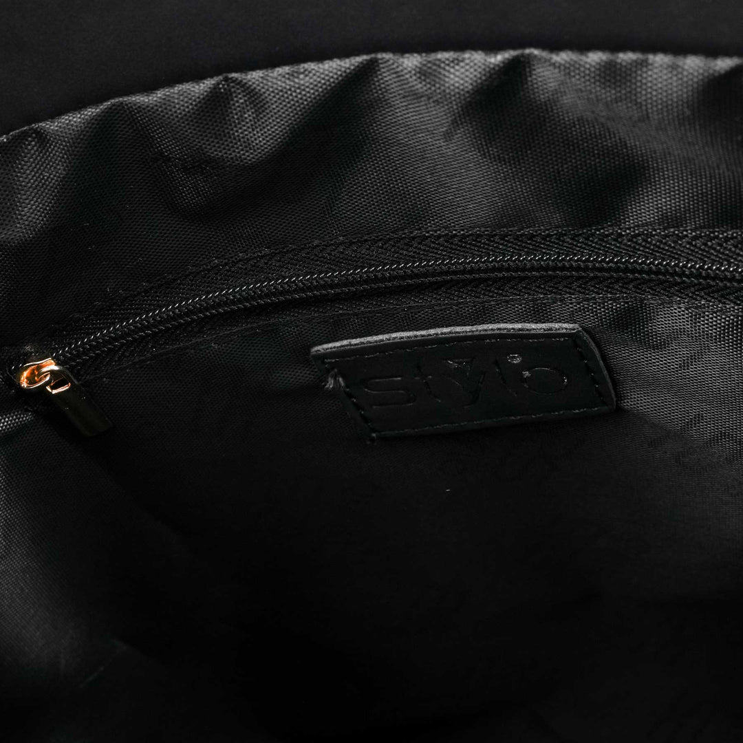 Black Casual Shoulder Bag For Women P55834