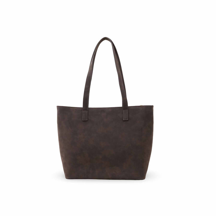 Brown Casual Shoulder Bag For Women P55834