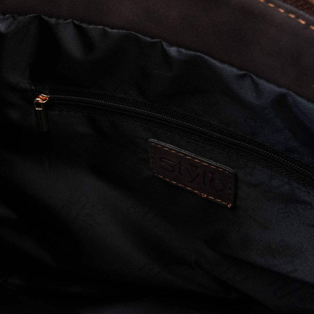 Brown Casual Shoulder Bag For Women P55834