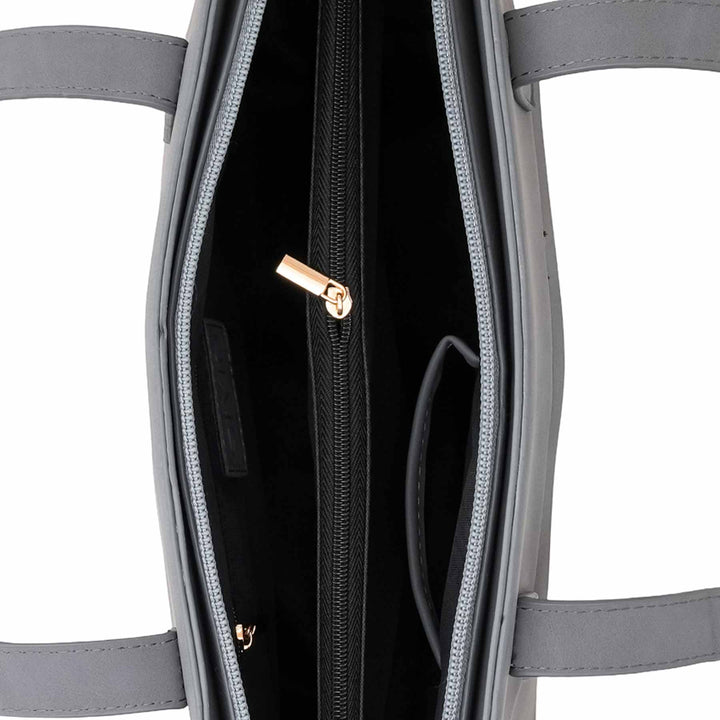 Grey Casual Shoulder Bag For Women P55834