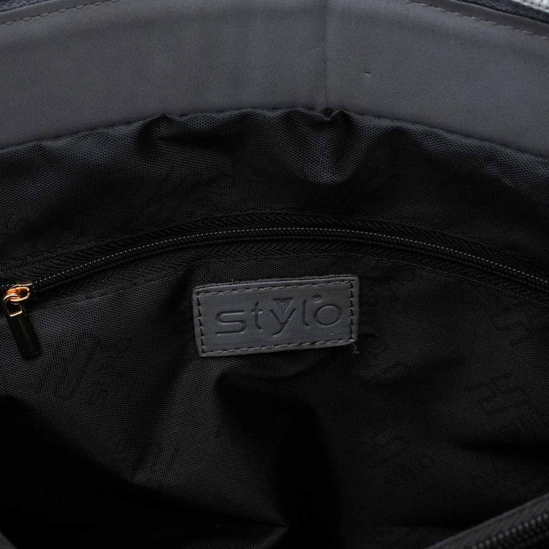 Grey Casual Shoulder Bag For Women P55834