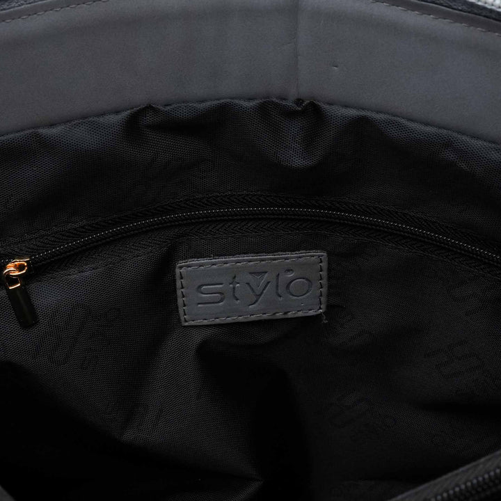 Grey Casual Shoulder Bag For Women P55834