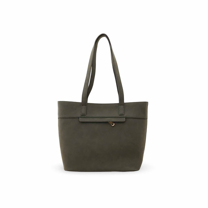 Green Casual Shoulder Bag For Women P55834