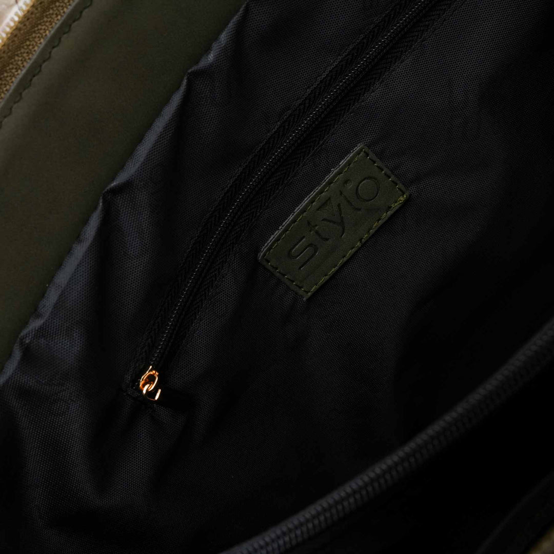 Green Casual Shoulder Bag For Women P55834