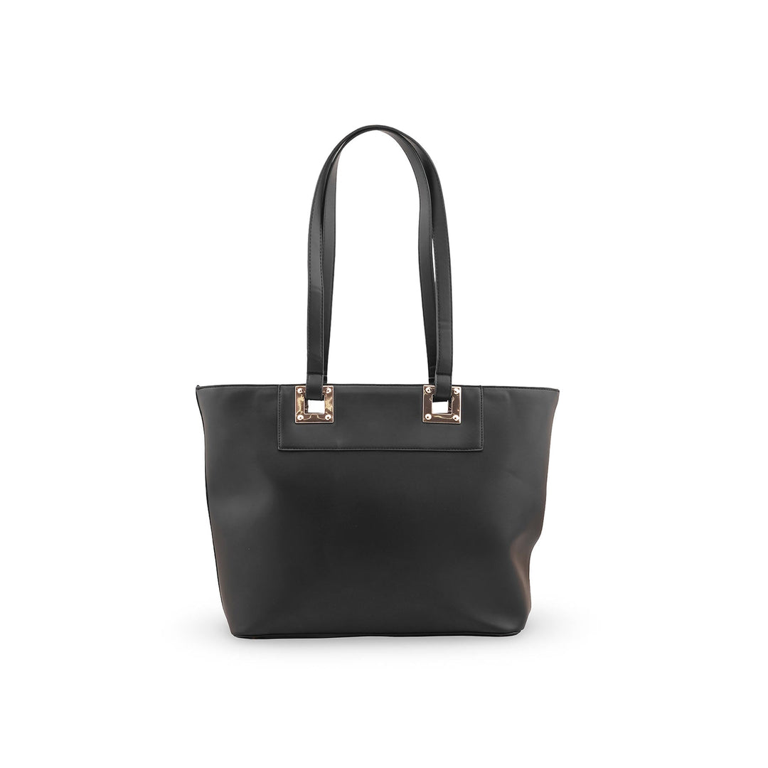 Black Casual Shoulder Bag For Ladies P55835