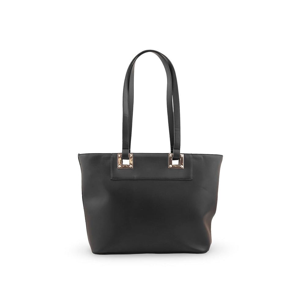 Black Casual Shoulder Bag For Ladies P55835