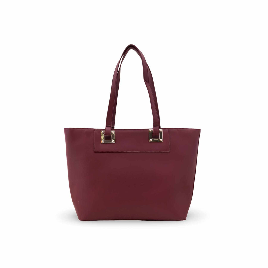 Maroon Casual Shoulder Bag For Women P55835
