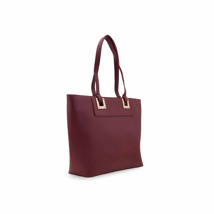 Maroon Casual Shoulder Bag For Women P55835