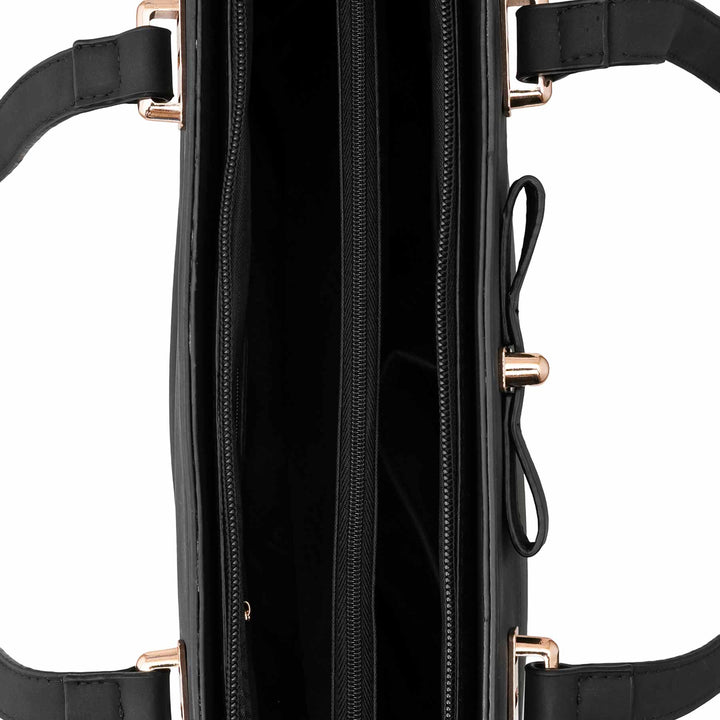 Black Casual Shoulder Bag For Women P55836