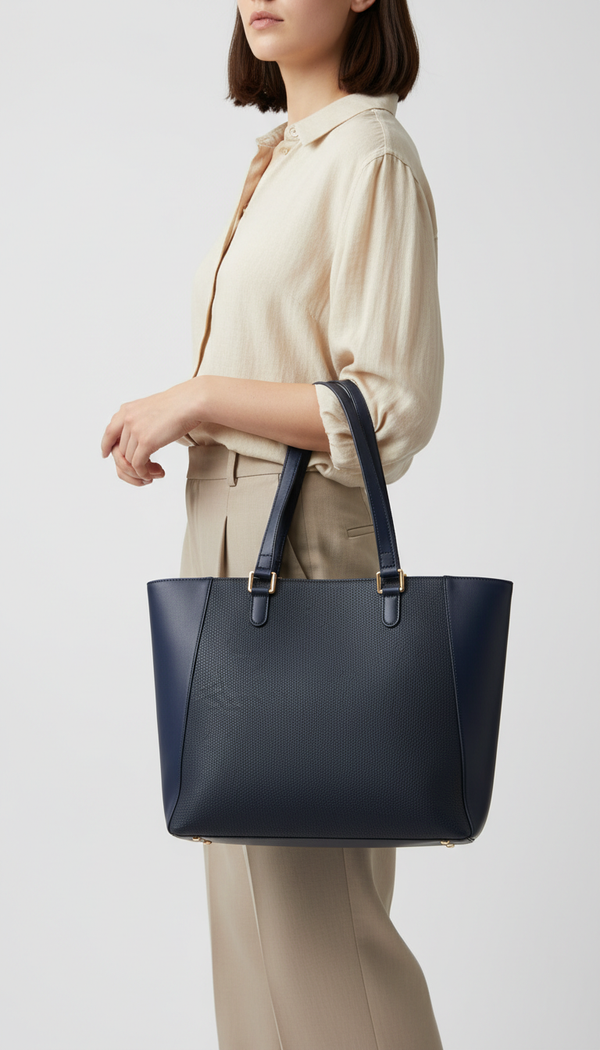 Blue Casual Shoulder Bag For Ladies P55837