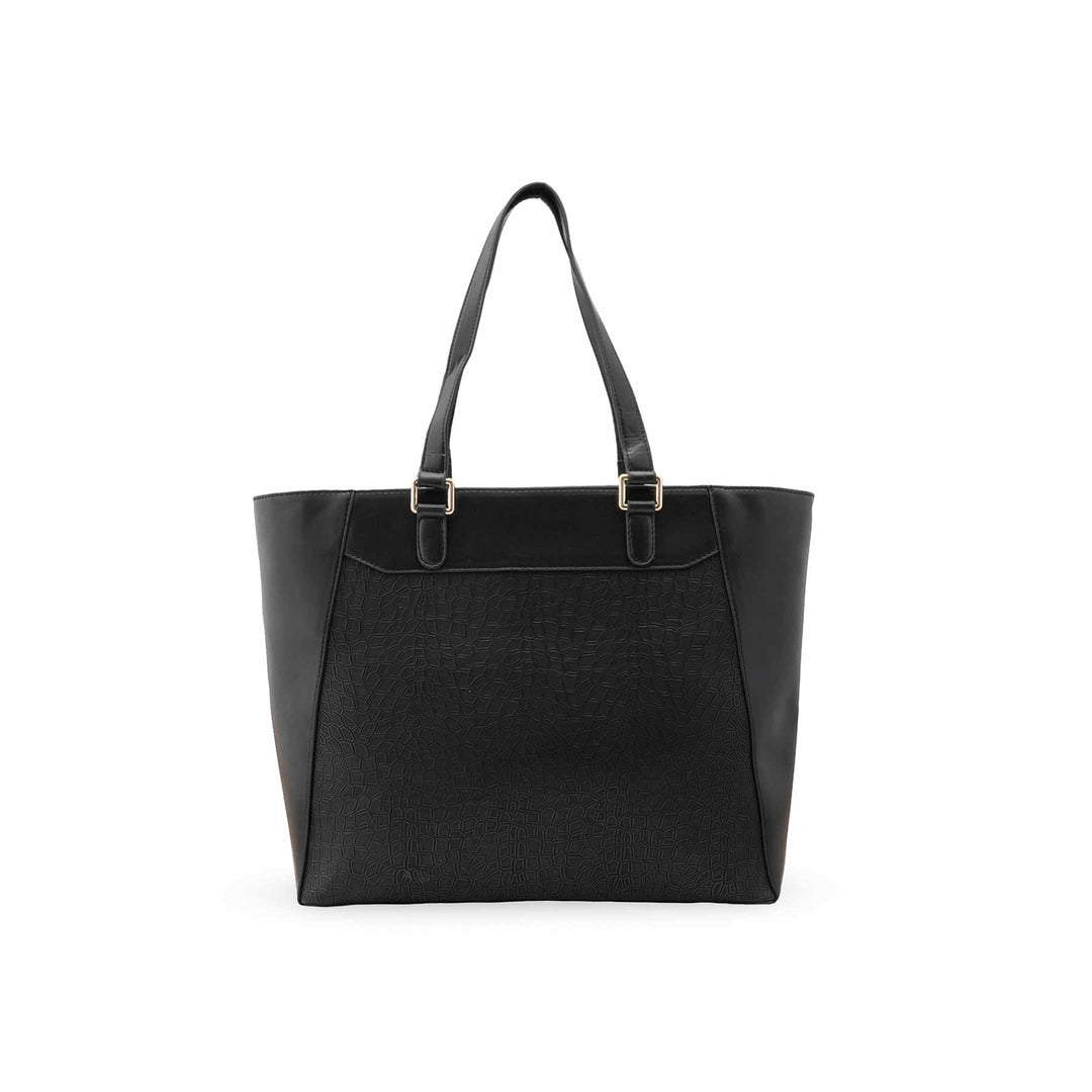 Black Casual Shoulder Bag For Women P55837