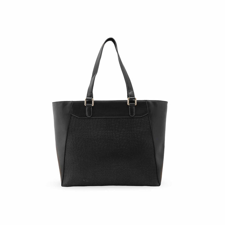 Black Casual Shoulder Bag For Women P55837