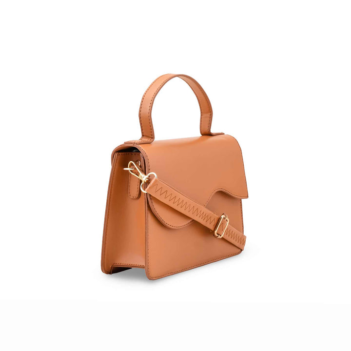 Brown Formal Shoulder Bags P55839