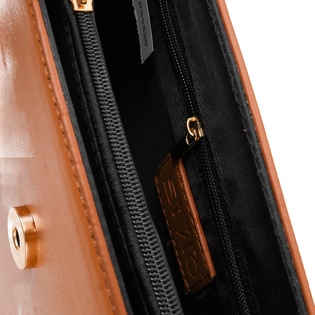 Brown Formal Shoulder Bags P55839