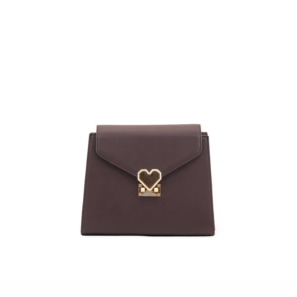 Brown Formal Shoulder Bag For Ladies P55840