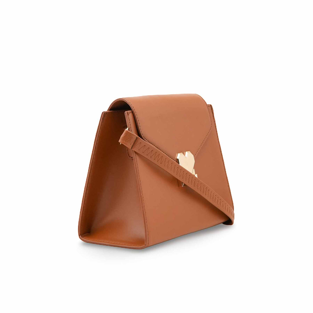 Mustard Formal Shoulder Bag For Ladies P55840