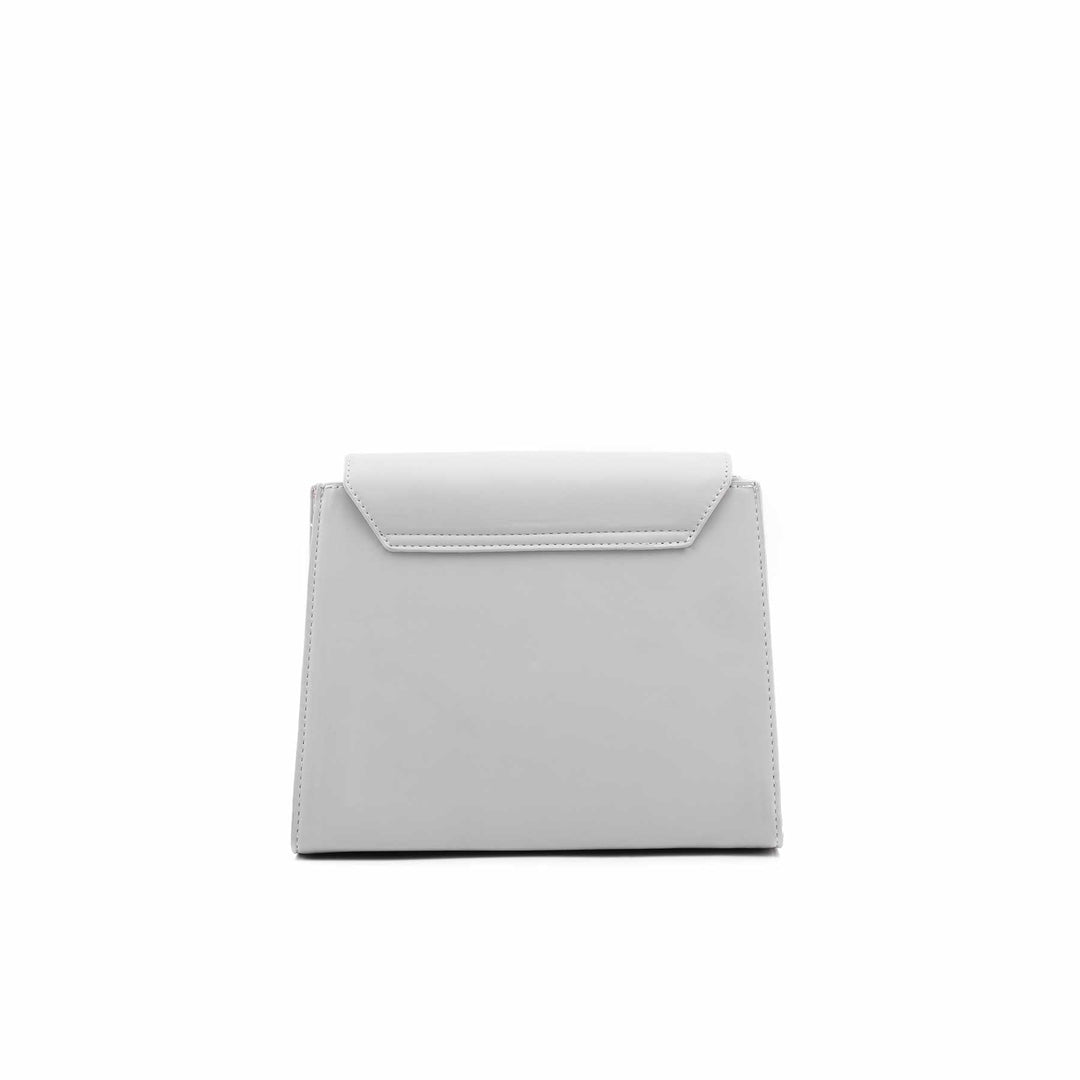 Grey Formal Shoulder Bag For Women P55840
