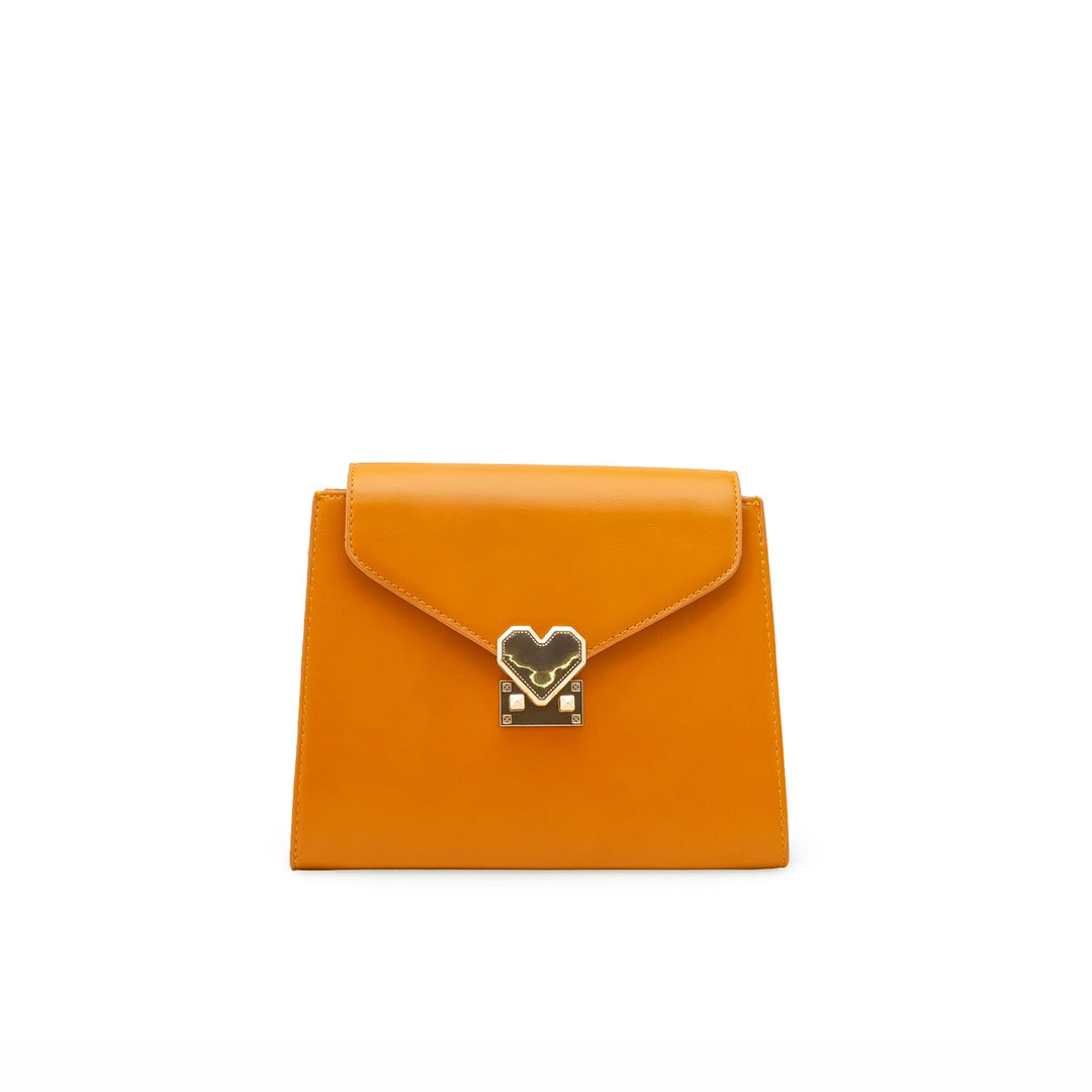 Golden Shoulder Bag For Women P55840