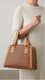 Brown Casual Hand Bag For Ladies P55841