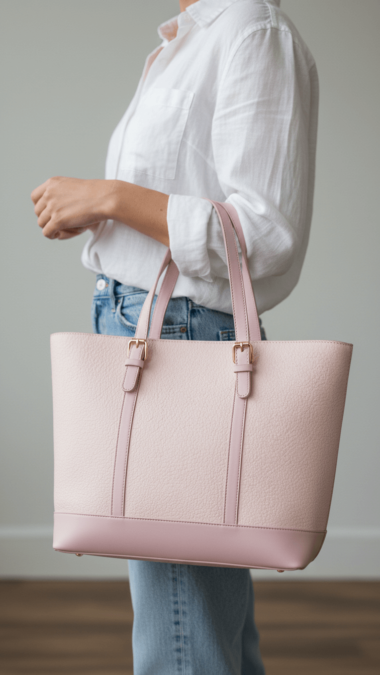 Pink Formal Shoulder Bag For Women P55842