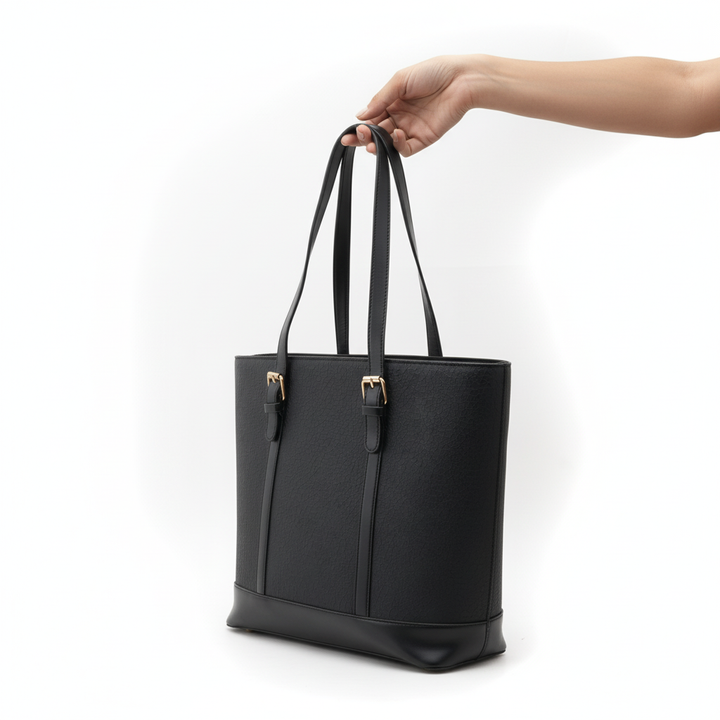 Black Formal Shoulder Bag For Women P55842